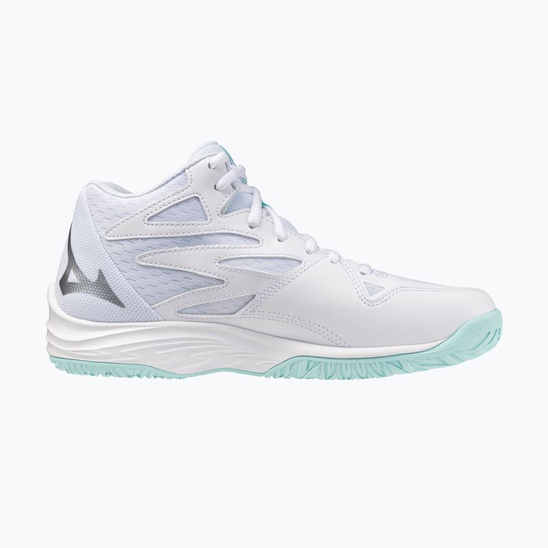 Кросівки волейбольні жіночі Mizuno Thunder Blade Z Mid white/blue tint 9