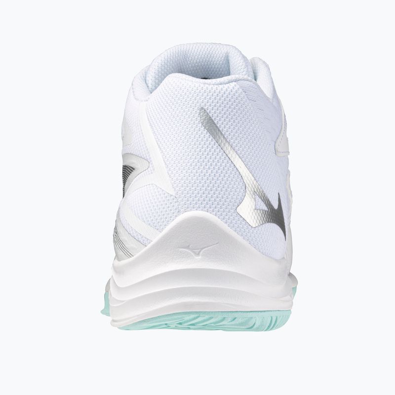 Кросівки волейбольні жіночі Mizuno Thunder Blade Z Mid white/blue tint 10