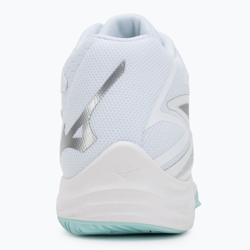 Кросівки волейбольні жіночі Mizuno Thunder Blade Z Mid white/blue tint 6