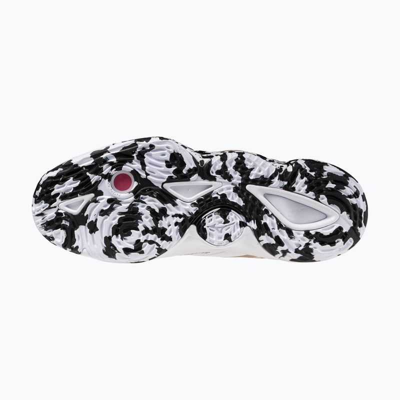 Кросівки волейбольні Mizuno Wave Momentum Elite white/black/ge gold 11