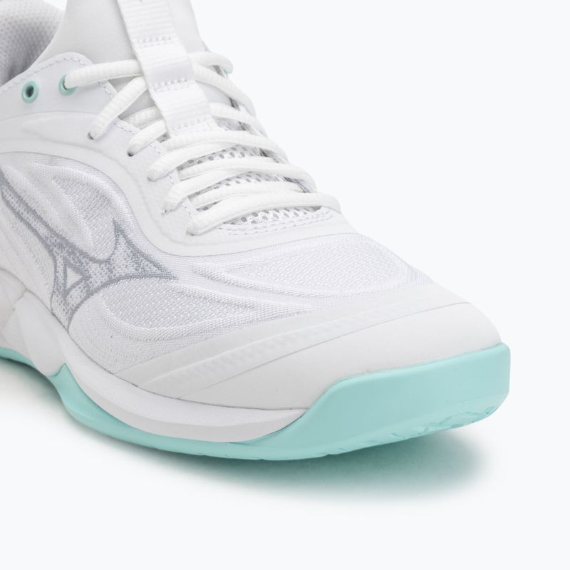 Кросівки волейбольні жіночі Mizuno Wave Luminous 3 white/blue tint 7