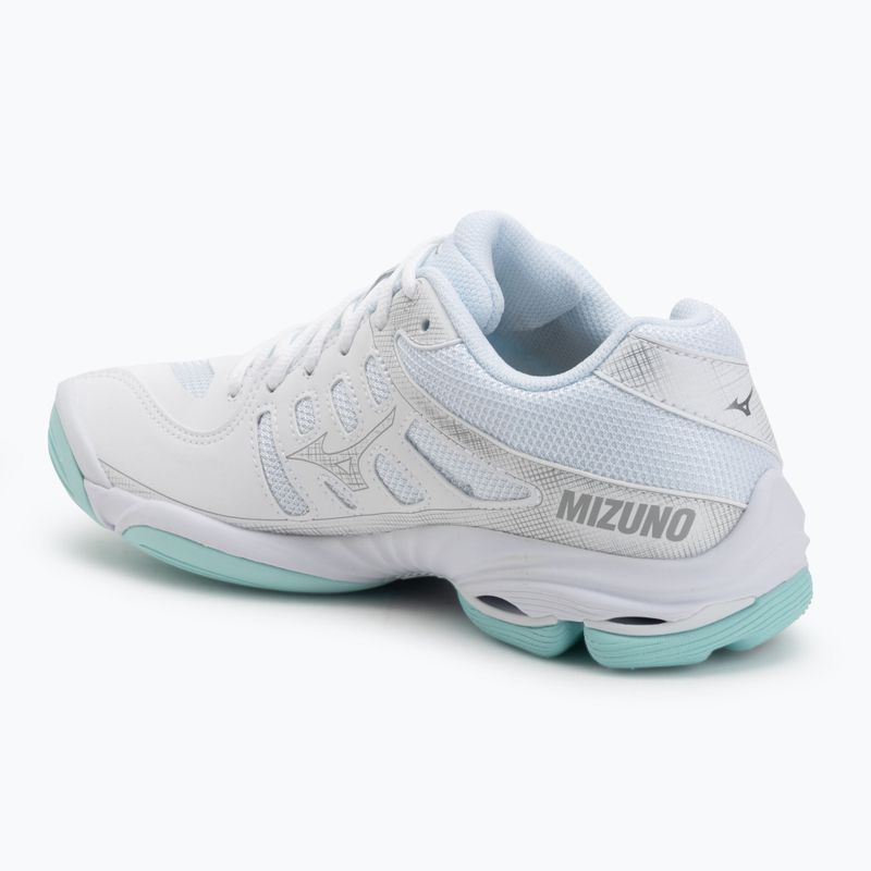 Кросівки волейбольні жіночі Mizuno Wave Voltage 2 white/blue tint 3