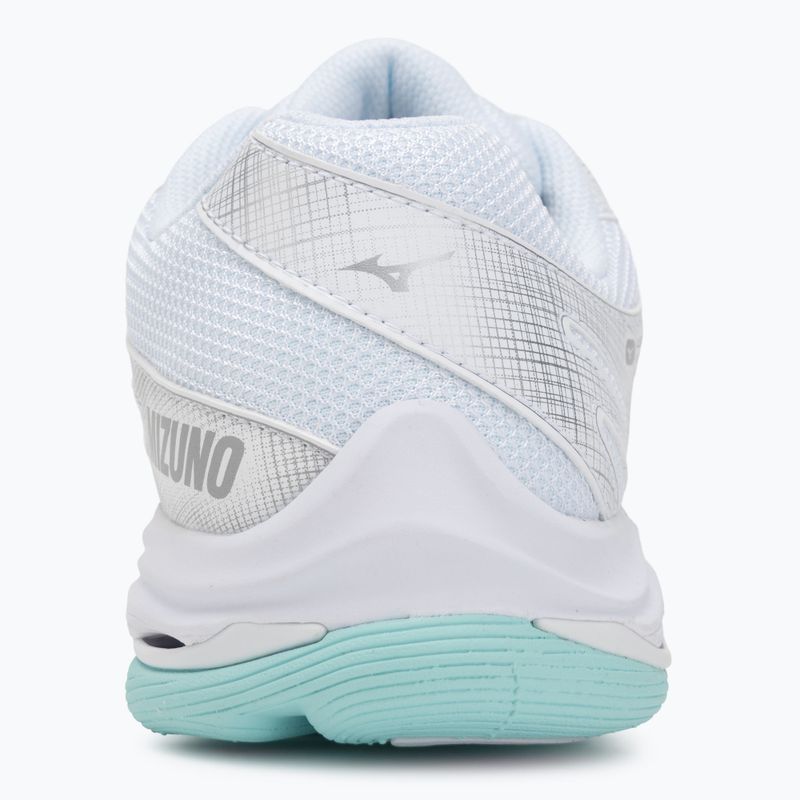 Кросівки волейбольні жіночі Mizuno Wave Voltage 2 white/blue tint 6