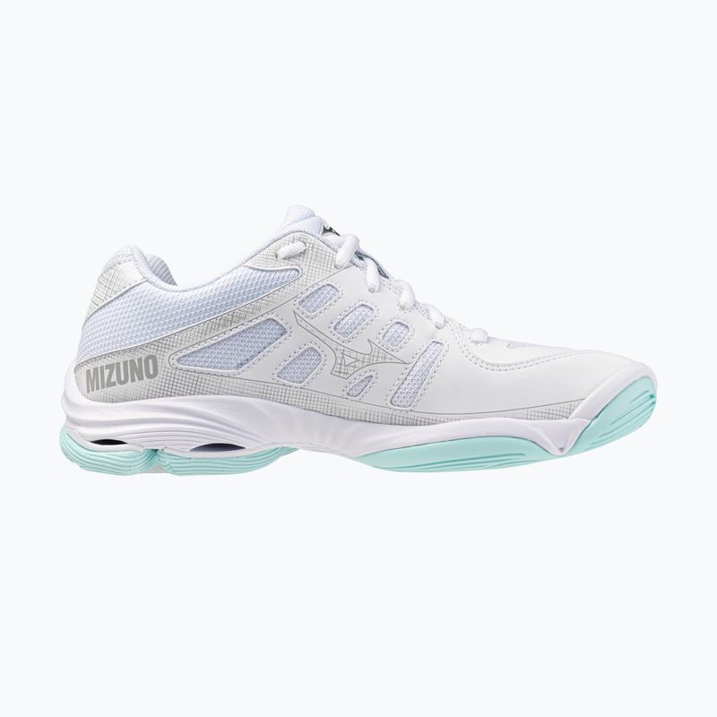 Кросівки волейбольні жіночі Mizuno Wave Voltage 2 white/blue tint 9