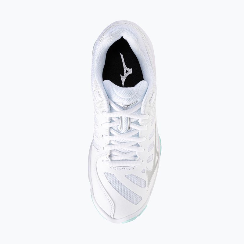 Кросівки волейбольні жіночі Mizuno Wave Voltage 2 white/blue tint 12