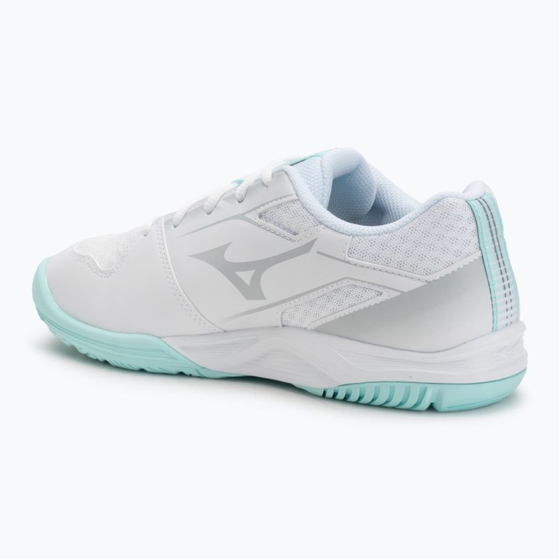 Кросівки волейбольні жіночі Mizuno Cyclone Speed 5 white/blue tint 3