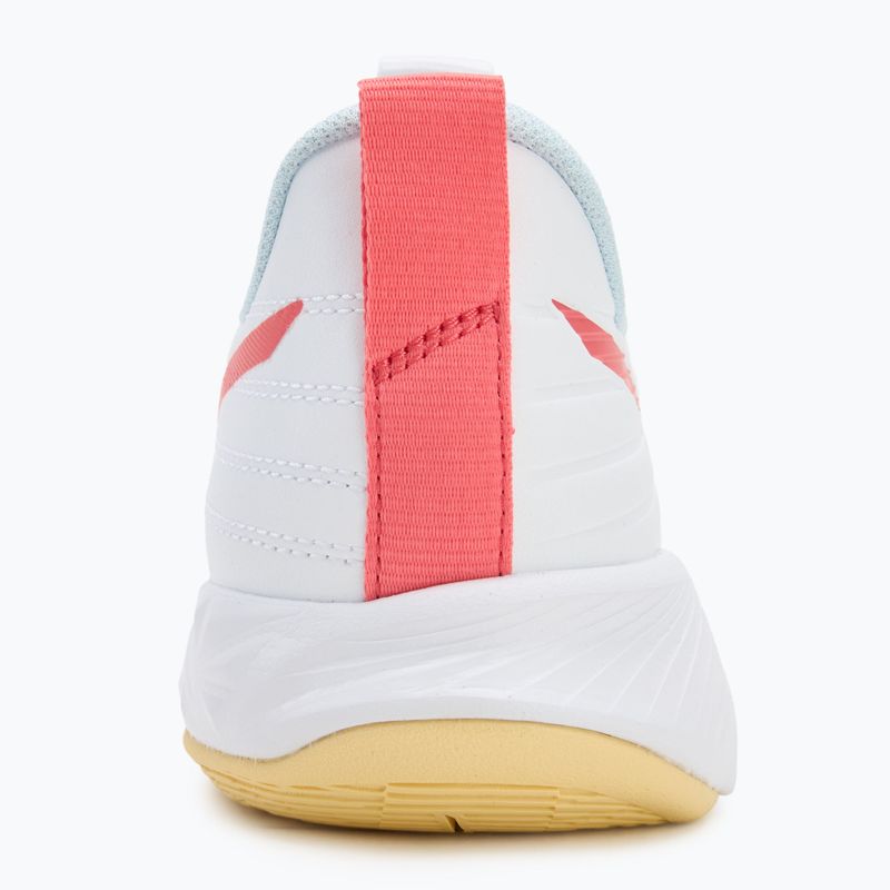 Кросівки волейбольні жіночі Mizuno Wave Momentum Pro white/calypso coral/pale banan 6