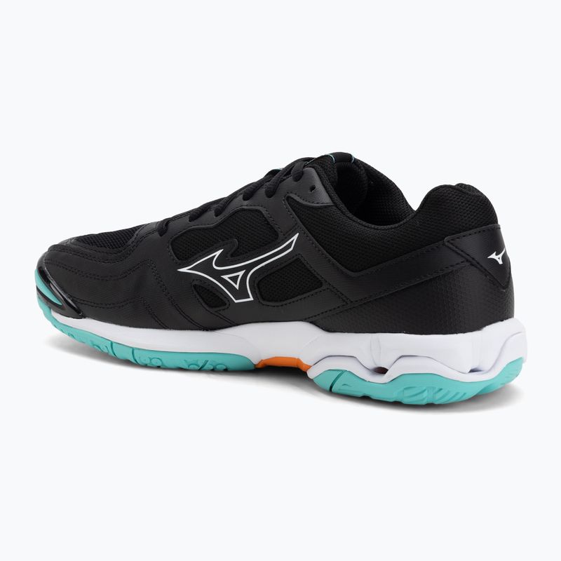 Кросівки гандбольні Mizuno Wave Phantom 3 black/tangelo/ice green 3