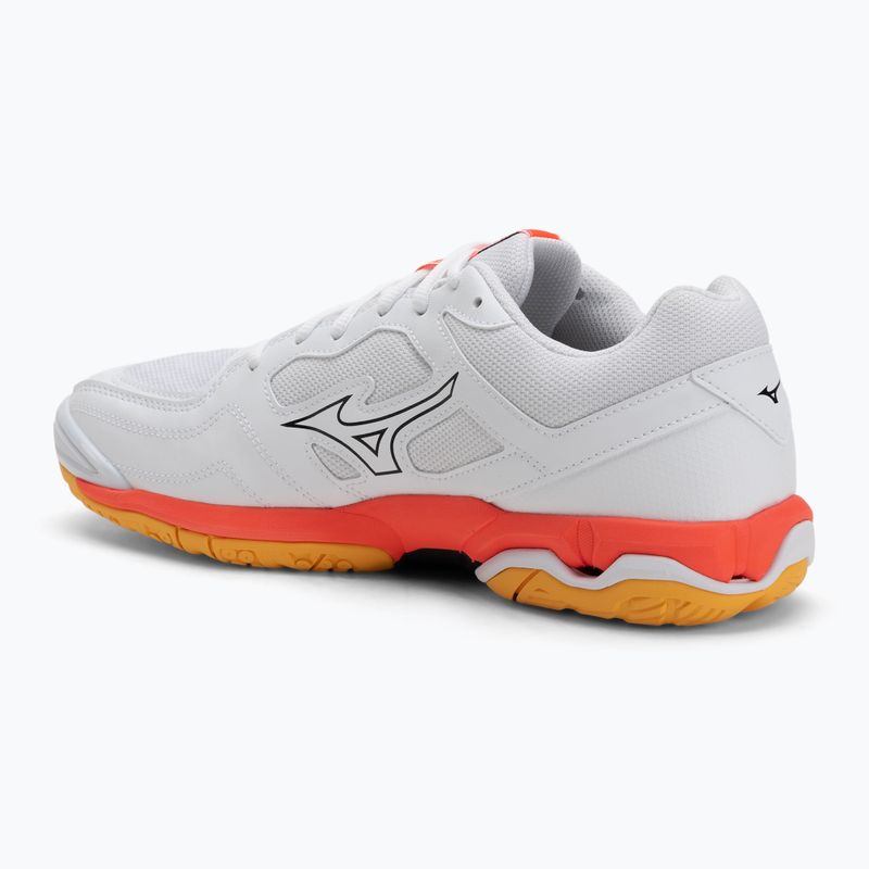 Кросівки гандбольні Mizuno Wave Phantom 3 white/fiery coral 2/citrus 3