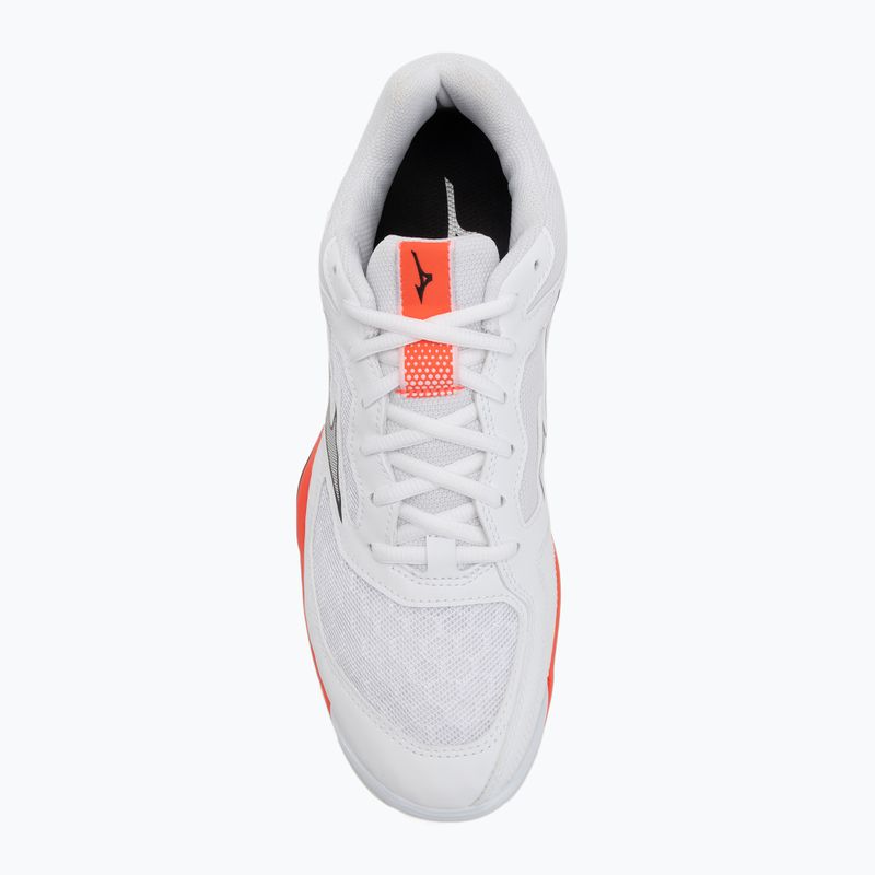 Кросівки гандбольні Mizuno Wave Phantom 3 white/fiery coral 2/citrus 5