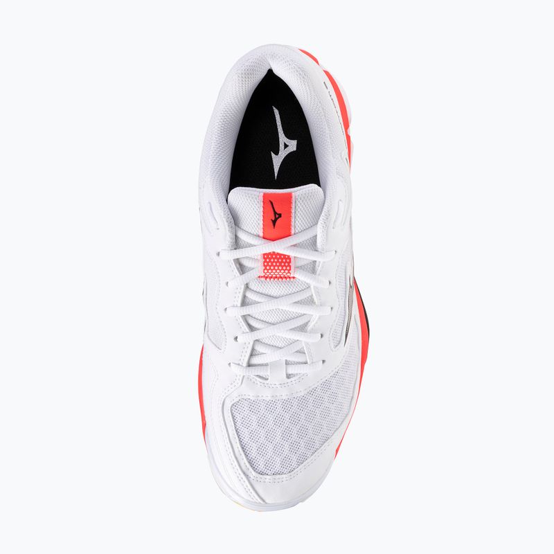 Кросівки гандбольні Mizuno Wave Phantom 3 white/fiery coral 2/citrus 5