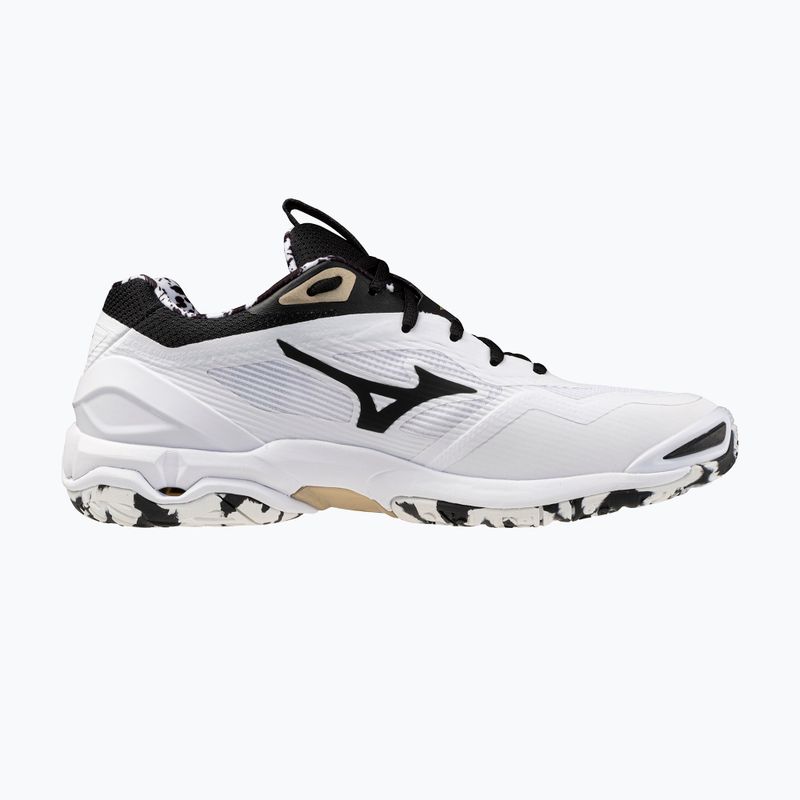 Кросівки гандбольні Mizuno Wave Stealth 6 white/black/ge gold 9