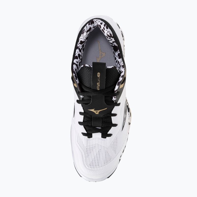 Взуття для гандболу Mizuno Wave Stealth 6 white/black/gold 12