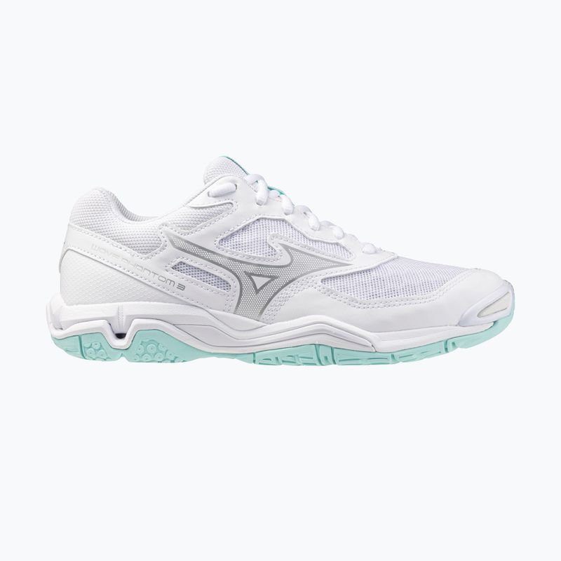 Кросівки гандбольні жіночі Mizuno Wave Phantom 3 white/blue tint