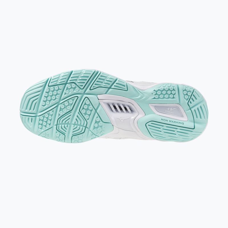 Кросівки гандбольні жіночі Mizuno Wave Phantom 3 white/blue tint 4