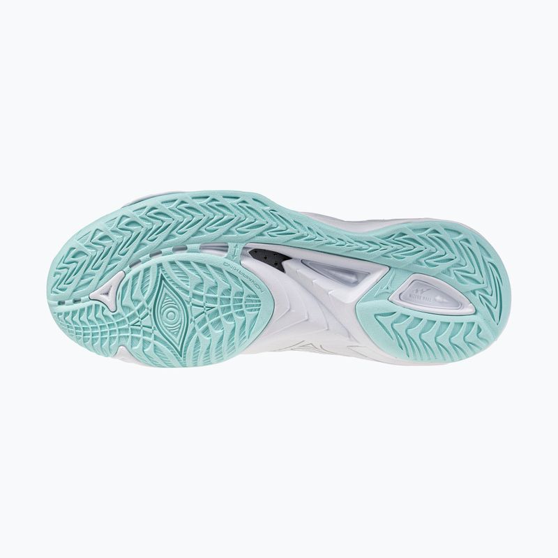 Кросівки гандбольні жіночі Mizuno Wave Mirage 5 white/blue tint 4