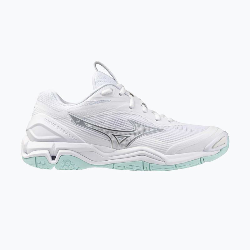 Кросівки гандбольні жіночі Mizuno Wave Stealth 6 white/blue tint 8