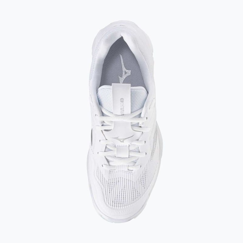 Кросівки гандбольні жіночі Mizuno Wave Stealth 6 white/blue tint 12