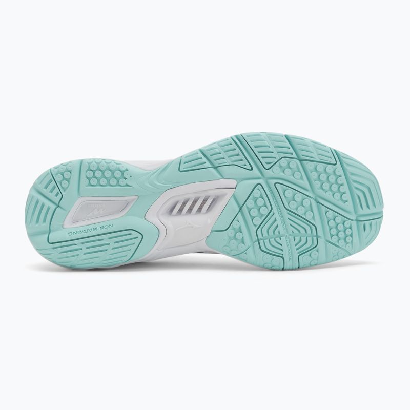 Кросівки гандбольні жіночі Mizuno Wave Stealth 6 white/blue tint 4