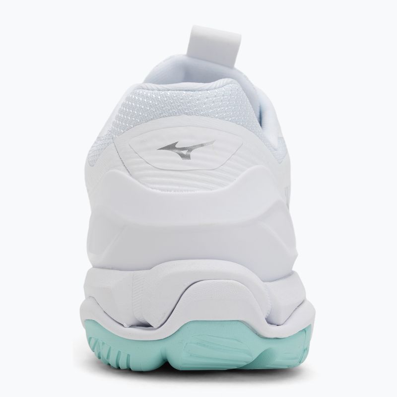 Кросівки гандбольні жіночі Mizuno Wave Stealth 6 white/blue tint 6