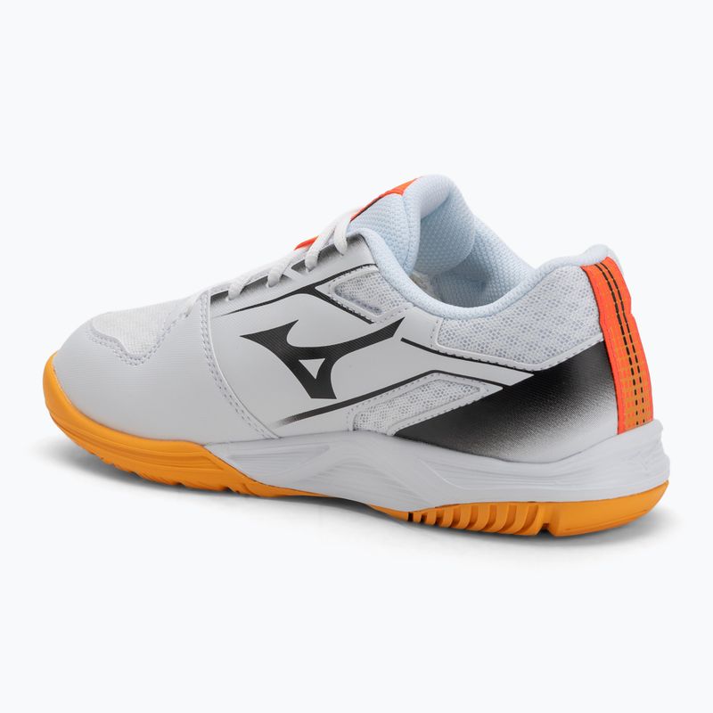 Кросівки дитячі Mizuno Stealth Star 3 white/fiery coral 2/citrus 3
