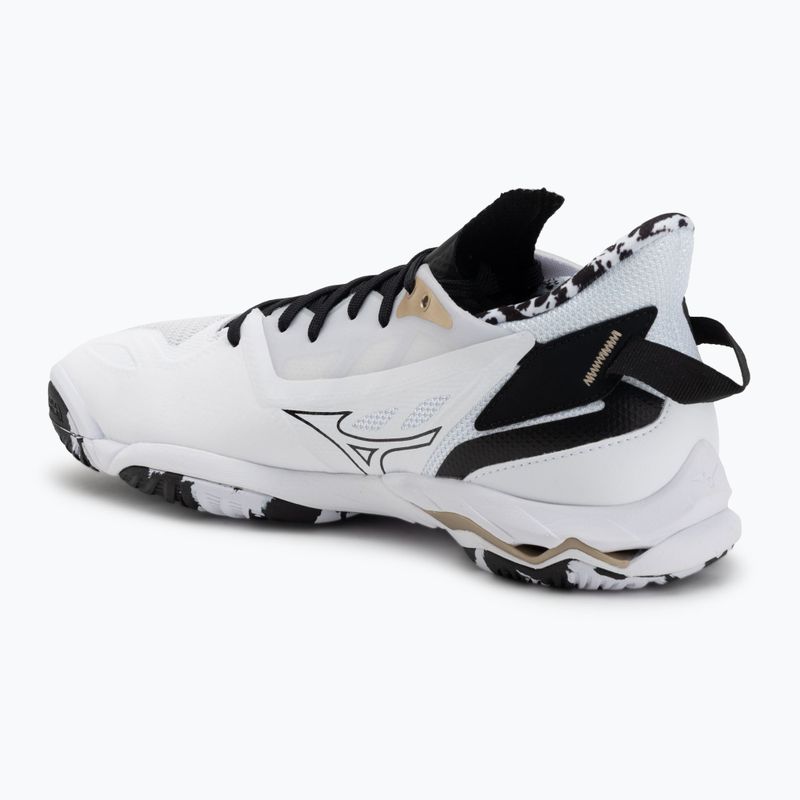 Кросівки для гандболу Mizuno Wave Mirage 5 white/black/ge gold 3