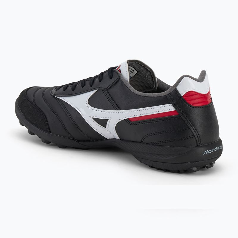 Кросівки футбольні чоловічі Mizuno Morelia Sala Elite TF black/white/chinese red 3
