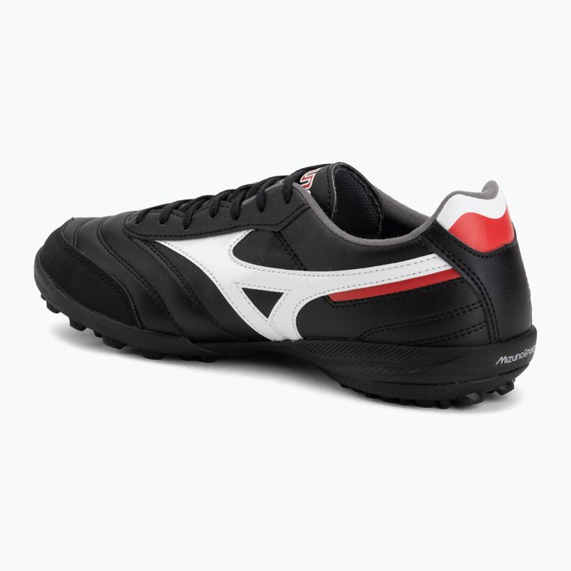 Кросівки футбольні Mizuno Morelia Sala Pro TF black/white/chinese red 3