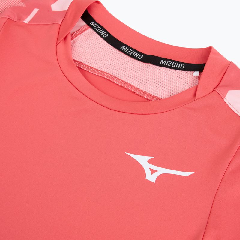Футболка тенісна жіноча Mizuno Daybreakers Printed calypso coral 3