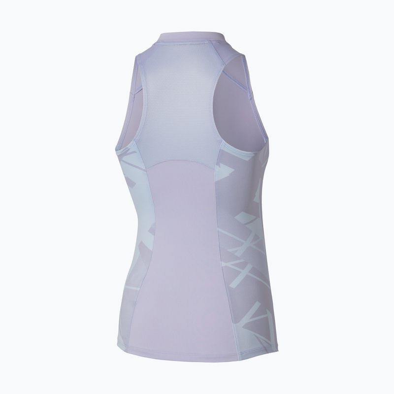 Футболка жіноча Mizuno Daybreakers Printed Tank W icelandic blue 2