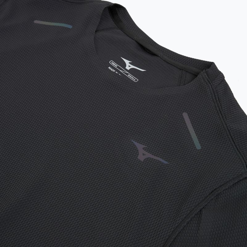 Футболка для бігу чоловіча Mizuno Tech Light DAF black 3