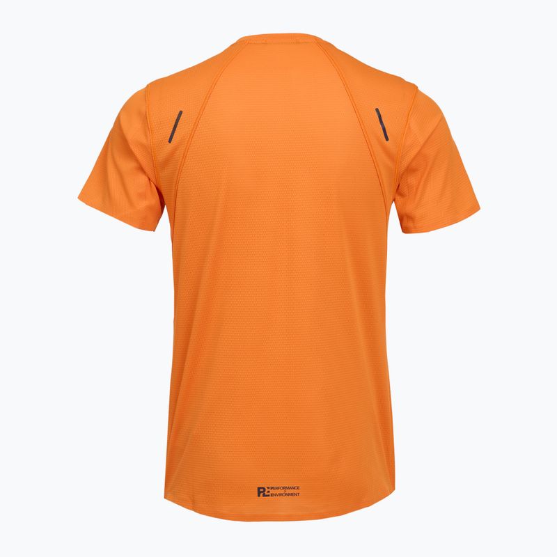 Футболка для бігу чоловіча Mizuno Tech Light DAF tangelo 2