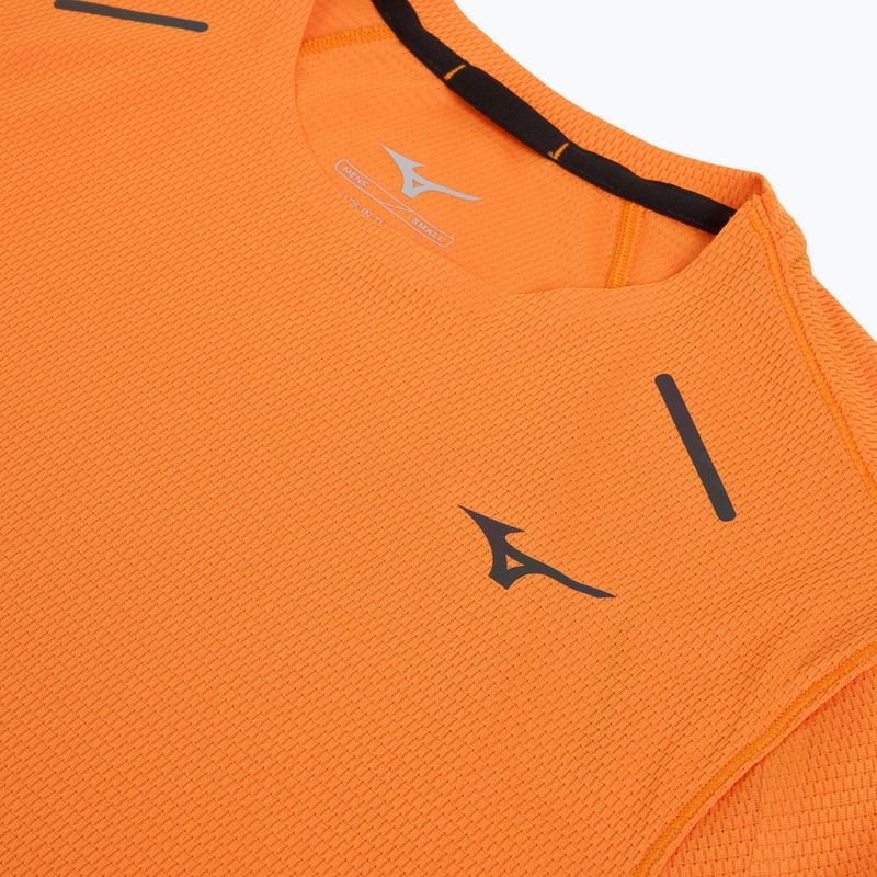 Футболка для бігу чоловіча Mizuno Tech Light DAF tangelo 3
