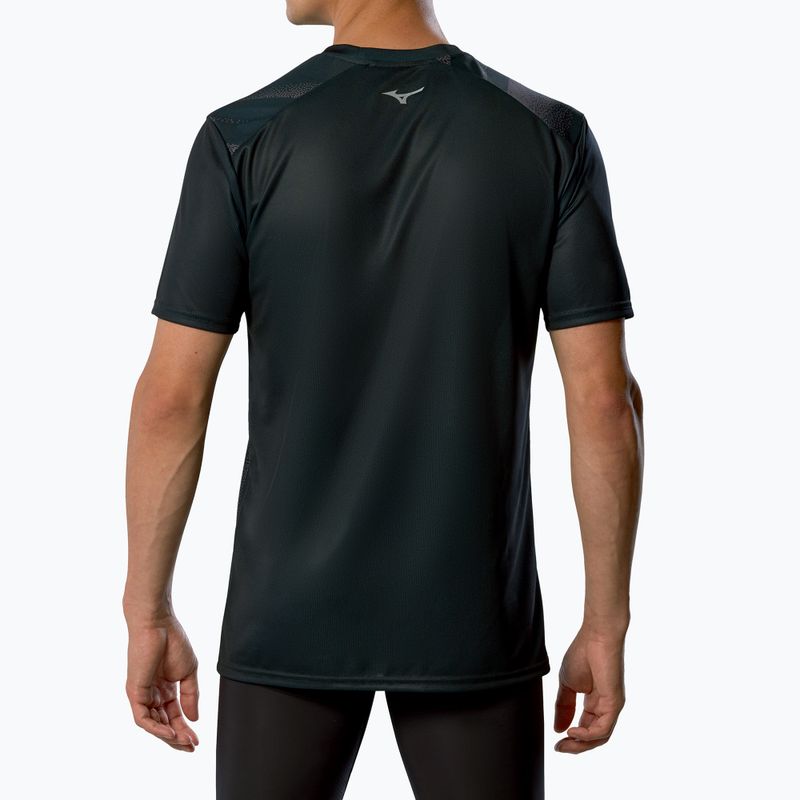 Футболка для бігу чоловіча Mizuno Core Graphic Tee black 3