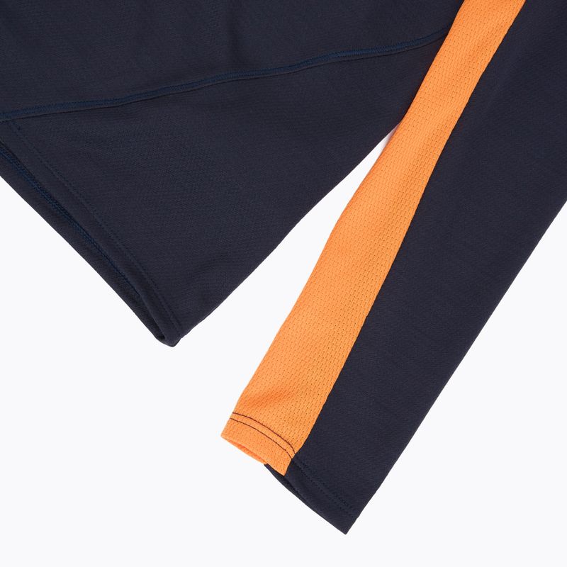 Лонгслів для бігу чоловічий Mizuno Tech Thermal Charge Half Zip baritone blue 4