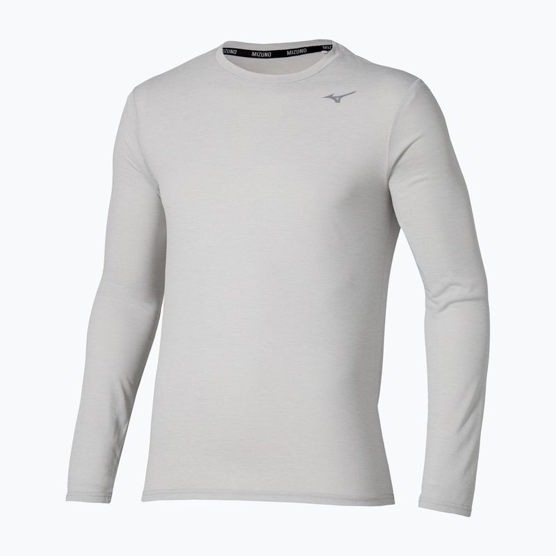 Лонгслів для бігу чоловічий Mizuno Core Impulse Tee vapor silver