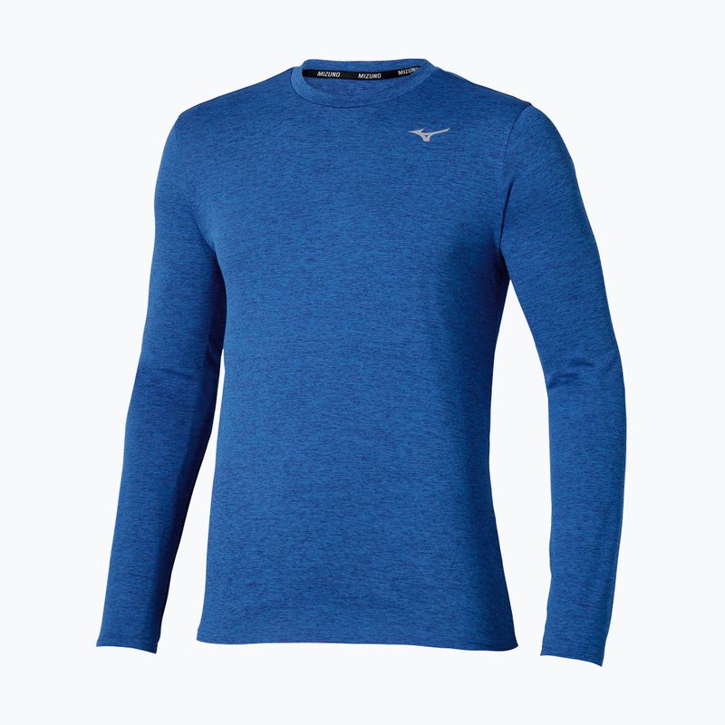 Лонгслів для бігу чоловічий Mizuno Core Impulse Tee sodalite blue