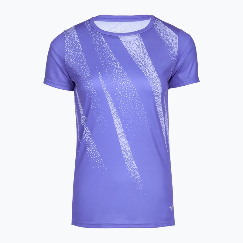 Футболка для бігу жіноча Mizuno Core Graphic Tee iris bloom