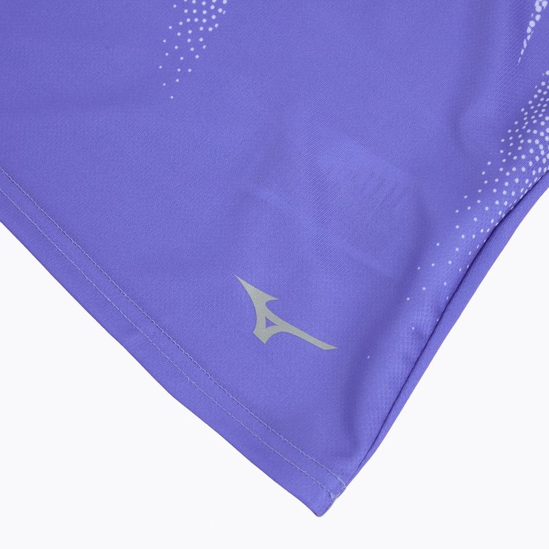 Футболка для бігу жіноча Mizuno Core Graphic Tee iris bloom 4