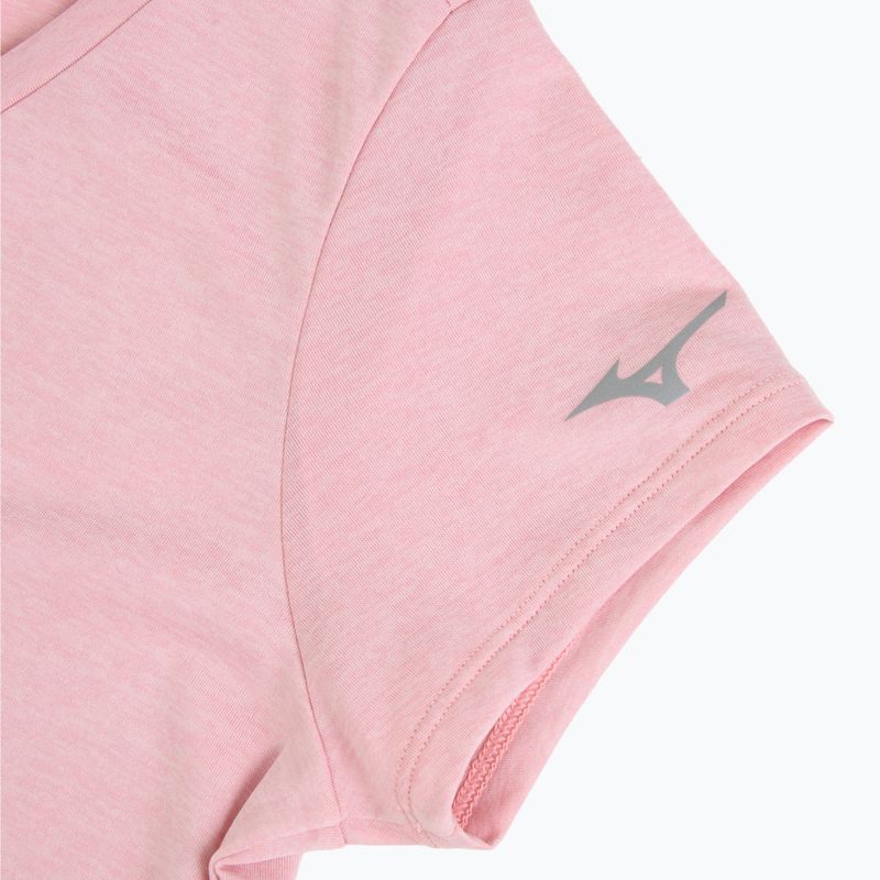Футболка для бігу жіноча Mizuno Core Runbird Tee bleached mauve 4