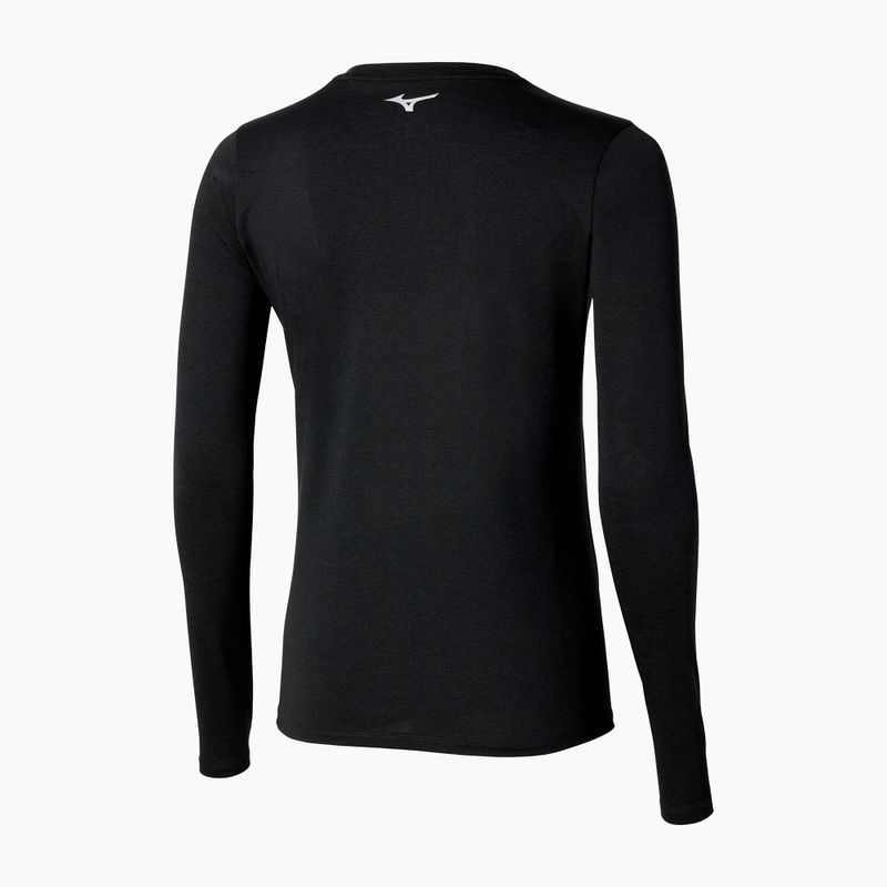 Лонгслів для бігу жіночий Mizuno Core Impulse Tee black 2