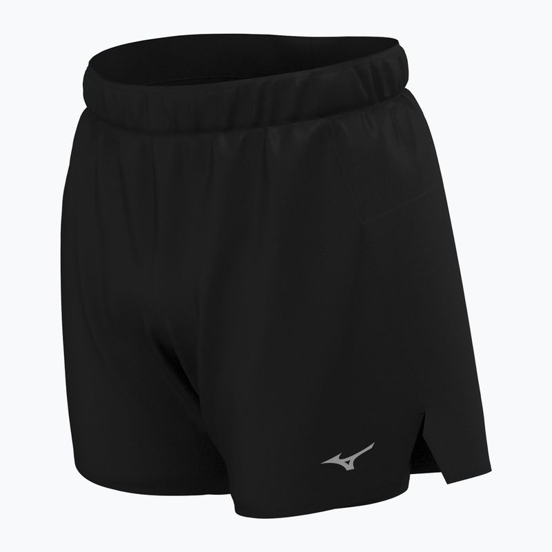 Шорти для бігу чоловічі Mizuno Core 5.5" 2IN1 black 3