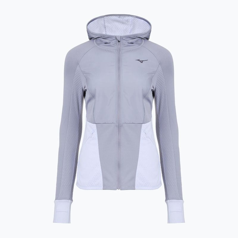Куртка для бігу жіноча Mizuno Active Warm Hybrid Full Zip Hooded quicksilver 5