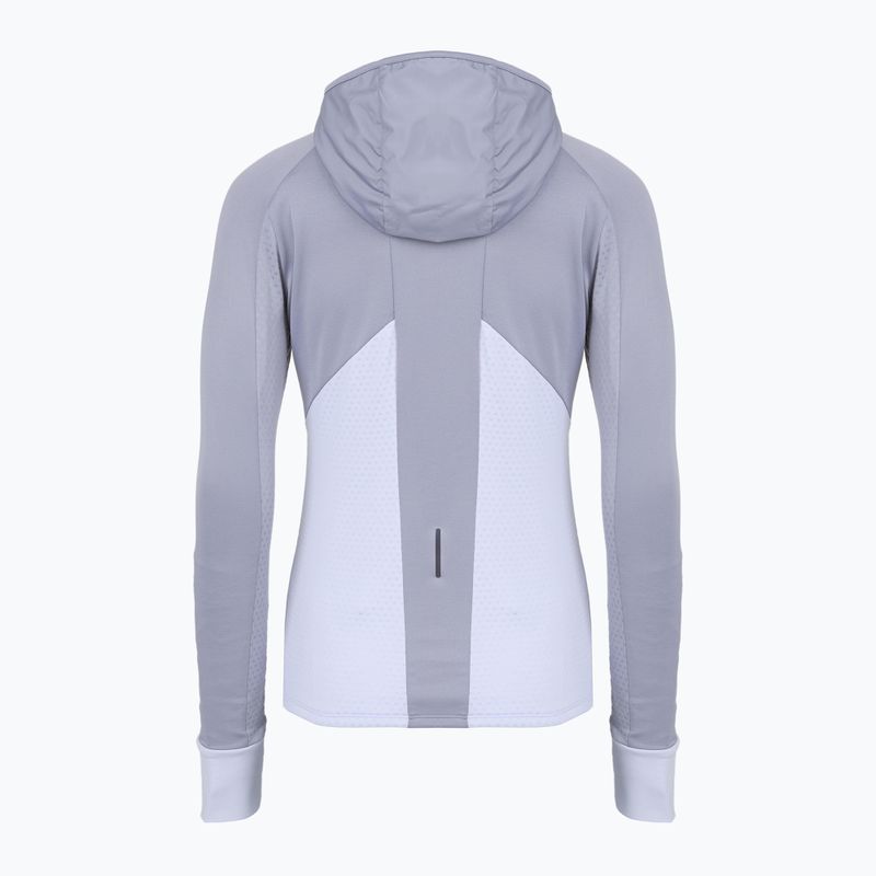 Куртка для бігу жіноча Mizuno Active Warm Hybrid Full Zip Hooded quicksilver 6