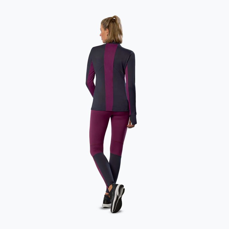 Кофта для бігу жіноча Mizuno Active Warm Half Zip baritone blue 4