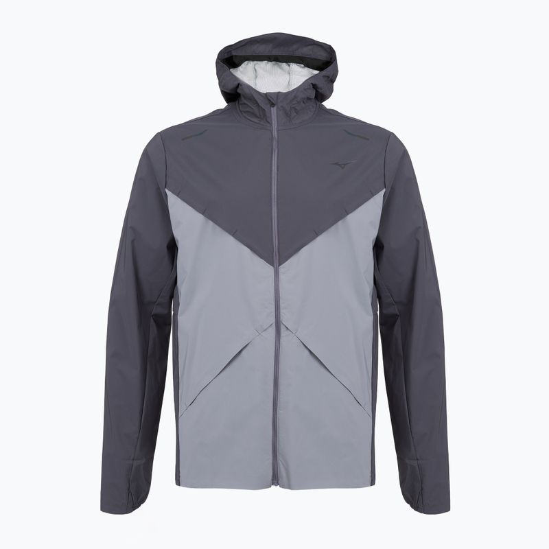 Куртка для бігу чоловіча Mizuno Tech Thermal Charge Hooded quiksilver