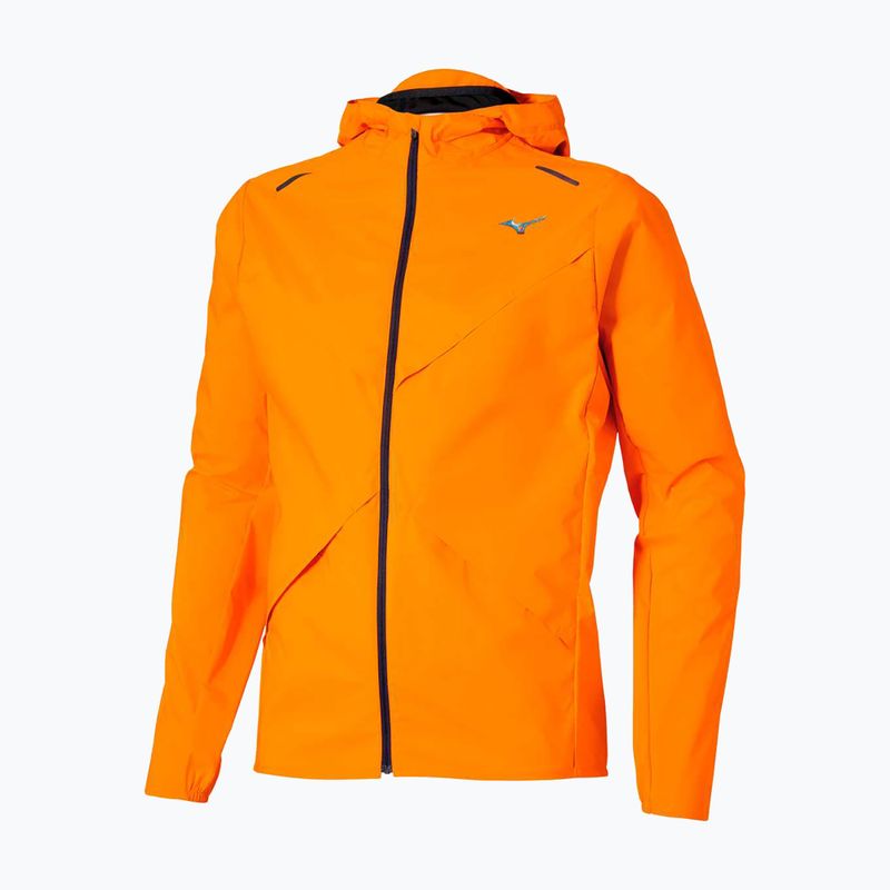 Чоловіча бігова куртка Mizuno Tech Thermal Charge Hooded tangelo 5