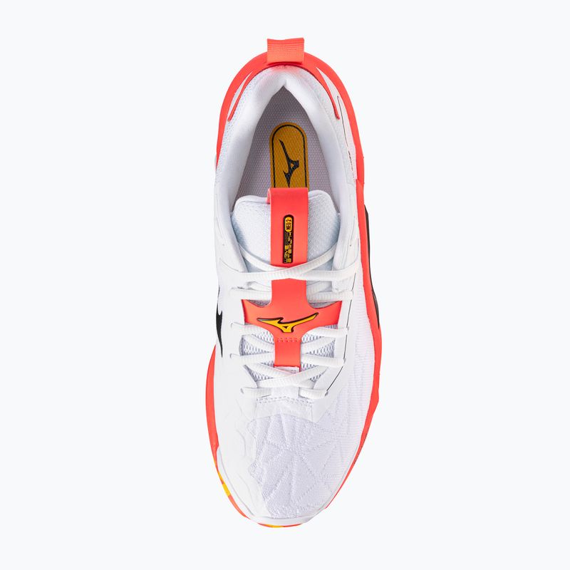 Кросівки гандбольні Mizuno Wave Stealth Neo 2 white/flery coral 2/citrus 5
