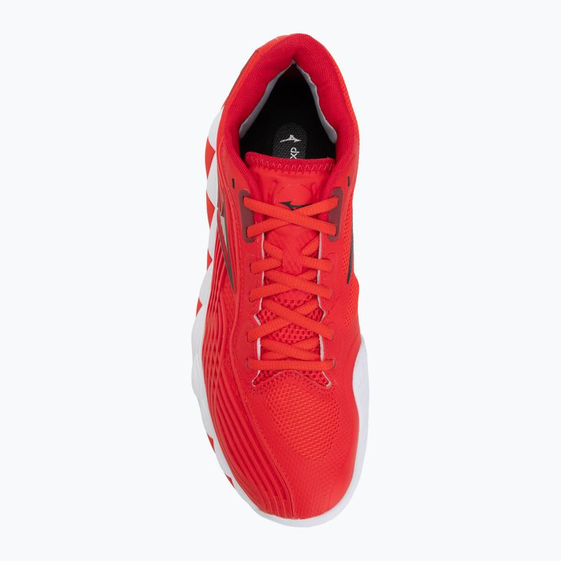Кросівки тенісні Mizuno Wave Enforce Tour 2 CC fiery red/white/sun-dried toma 5