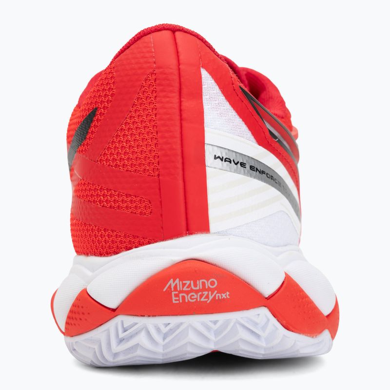 Кросівки тенісні Mizuno Wave Enforce Tour 2 CC fiery red/white/sun-dried toma 6